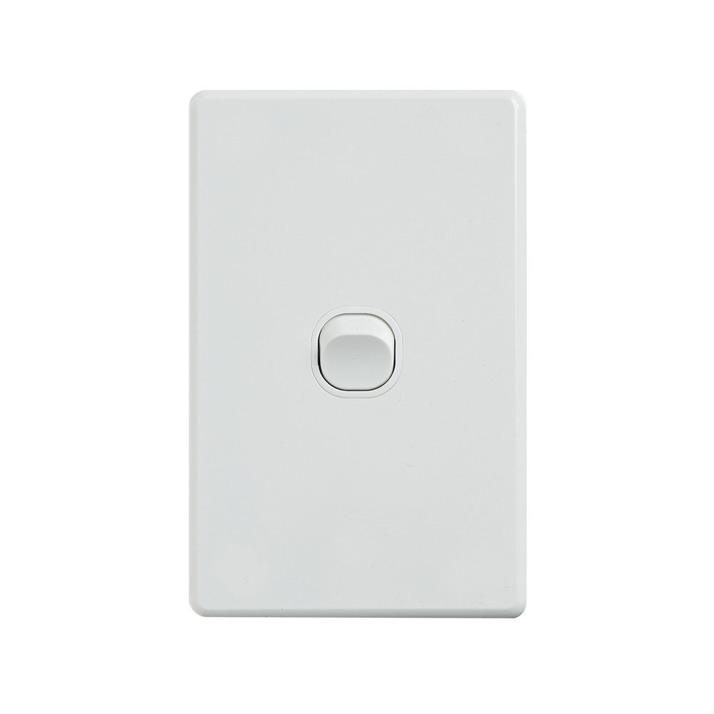 4Cabling 4C | Classic 1 Gang Switch 250V 16Ax - Vertical