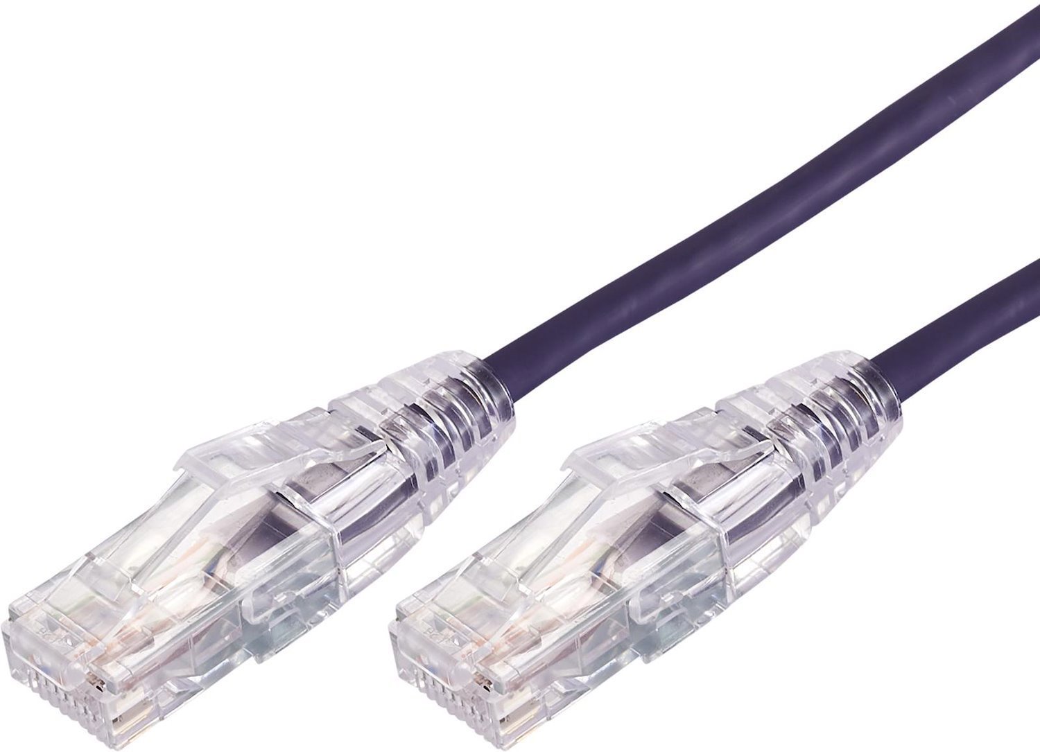 Comsol 2M 10GbE Ultra Thin Cat 6A Utp Snagless Patch Cable LSZH (Low Smoke Zero Halogen) - Purple