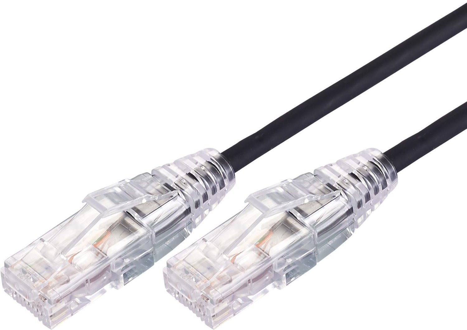 Comsol 1.5M 10GbE Ultra Thin Cat 6A Utp Snagless Patch Cable LSZH (Low Smoke Zero Halogen) - Black