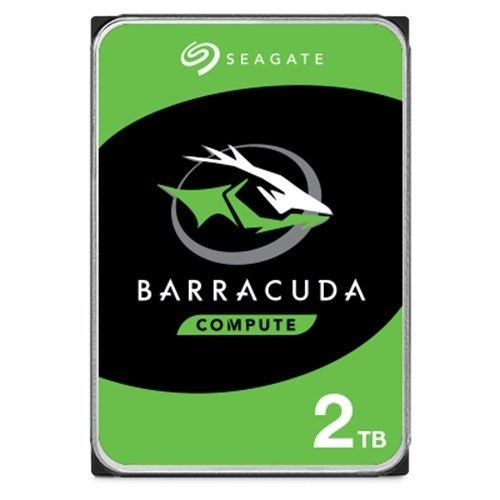 Seagate Barracuda Desktop Internal 2TB 5400RPM, 3.5" Sata Hard Drive, 2YR WTY
