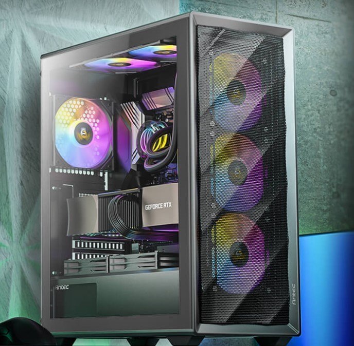 Antec Ax85 Argb Mid-Tower Gaming Case