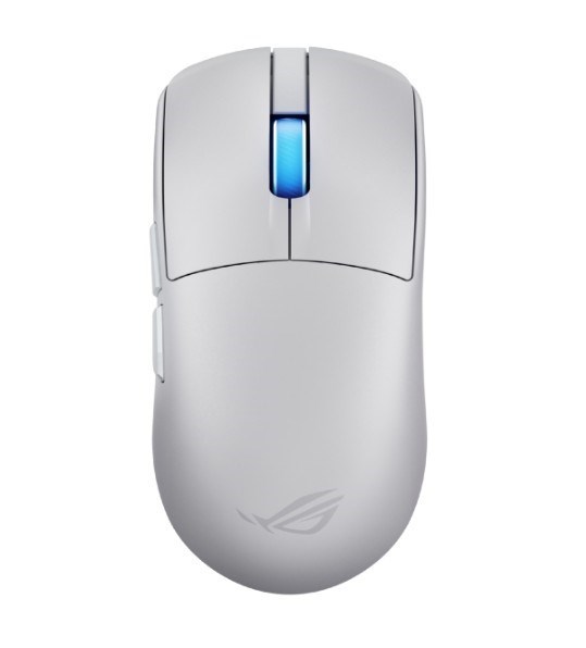 Asus Rog Harpe Ii Ace White Gaming Mouse 48G, 42,000-Dpi Rog AimPoint Pro Optical Sensor , Rog Optical Micro Switches