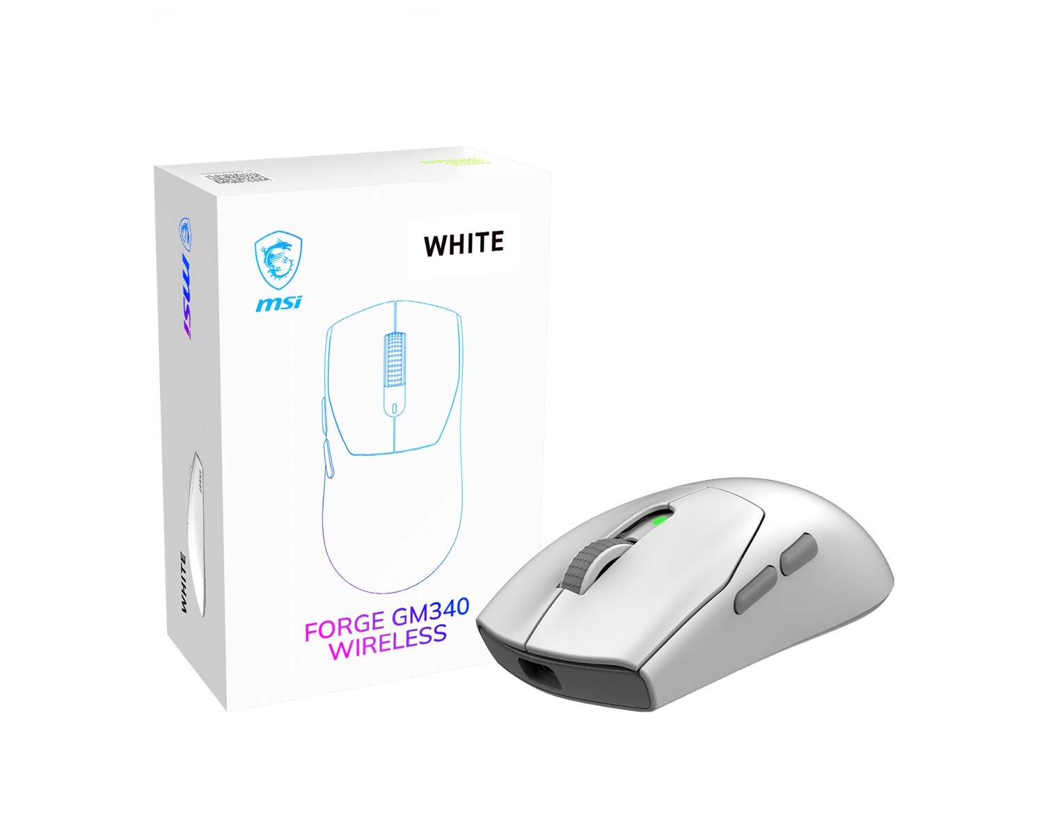 Msi Mse Forge-Gm340-Wls-White