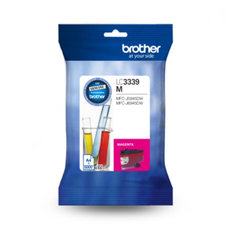 Brother LC-3339XLM Super High Yield Magenta Ink Cartridge To Suit MFC-J6945DW, Up To 5000 Pages