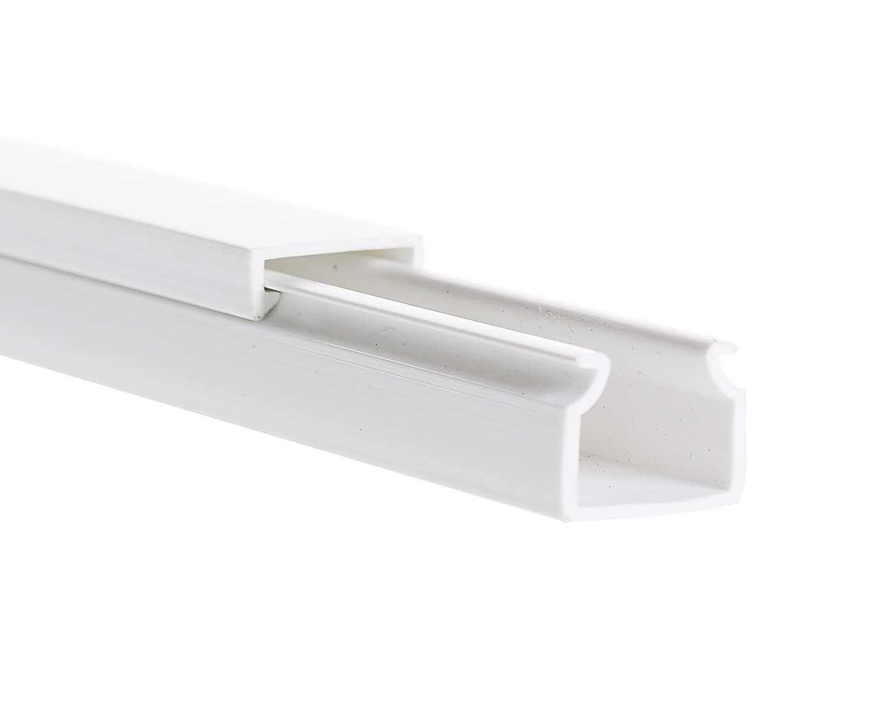 4Cabling Cable Ducting 100mm(W) X 100mm(H) X 2M: White