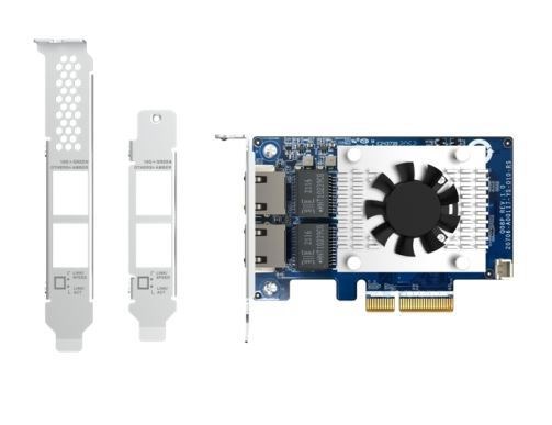 Qnap Dual-Port 10Gbe Network Adaptor, Marvell Aqc113c (Pcie Gen3 X4)