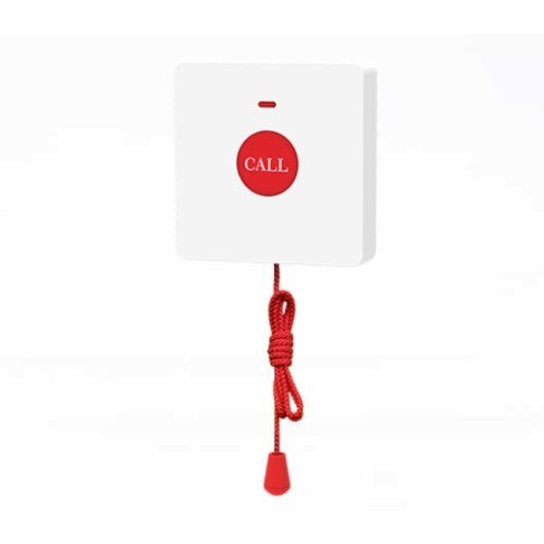 Fanvil KT30 Compact Wireless Emergency Button, Ip65 Waterproof Protection, 2-Meter Pull Cord, 433MHz Wireless Transmission