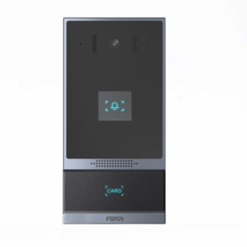 Fanvil I62-2 (2-Wire Model) Rugged Sip Video Door Phone, Outdoor Access Control, Combining Intercom, 2MP Wide-Angle Camera, Ip66 Weatherproofing, Ik07