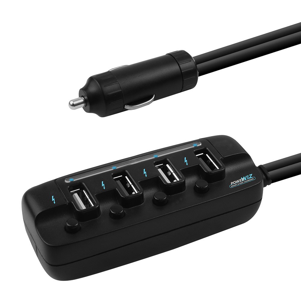 Mbeat® 4 Ports Usb Rapid Car Charger