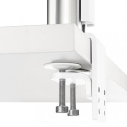 Atdec Desk Mount for Post - White