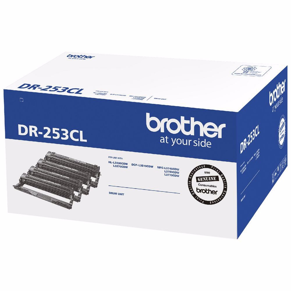 Brother DR-253CL Drum Unit, 18,000 Pages