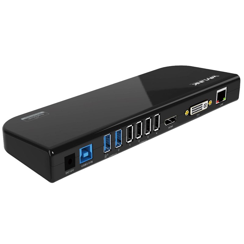 Wavlink Wl-Ug39dk1 Usb 3.0 Dual 2K Universal Docking Station