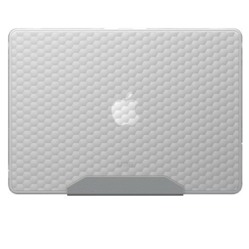 Uag Essential Armor Apple MacBook Air (13') (M5/M4/M3/M2) (5TH/4TH/3RD/2ND Gen) Case - Ice (134009114343), Sleek, Lightweight, 1 Year Warranty