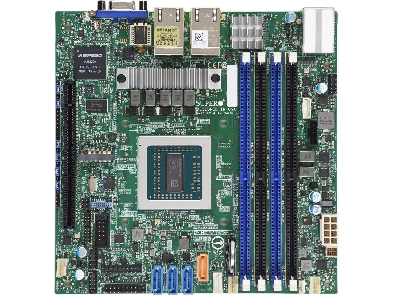 Supermicro Workstation Motherboard - AMD Chipset - Mini ITX
