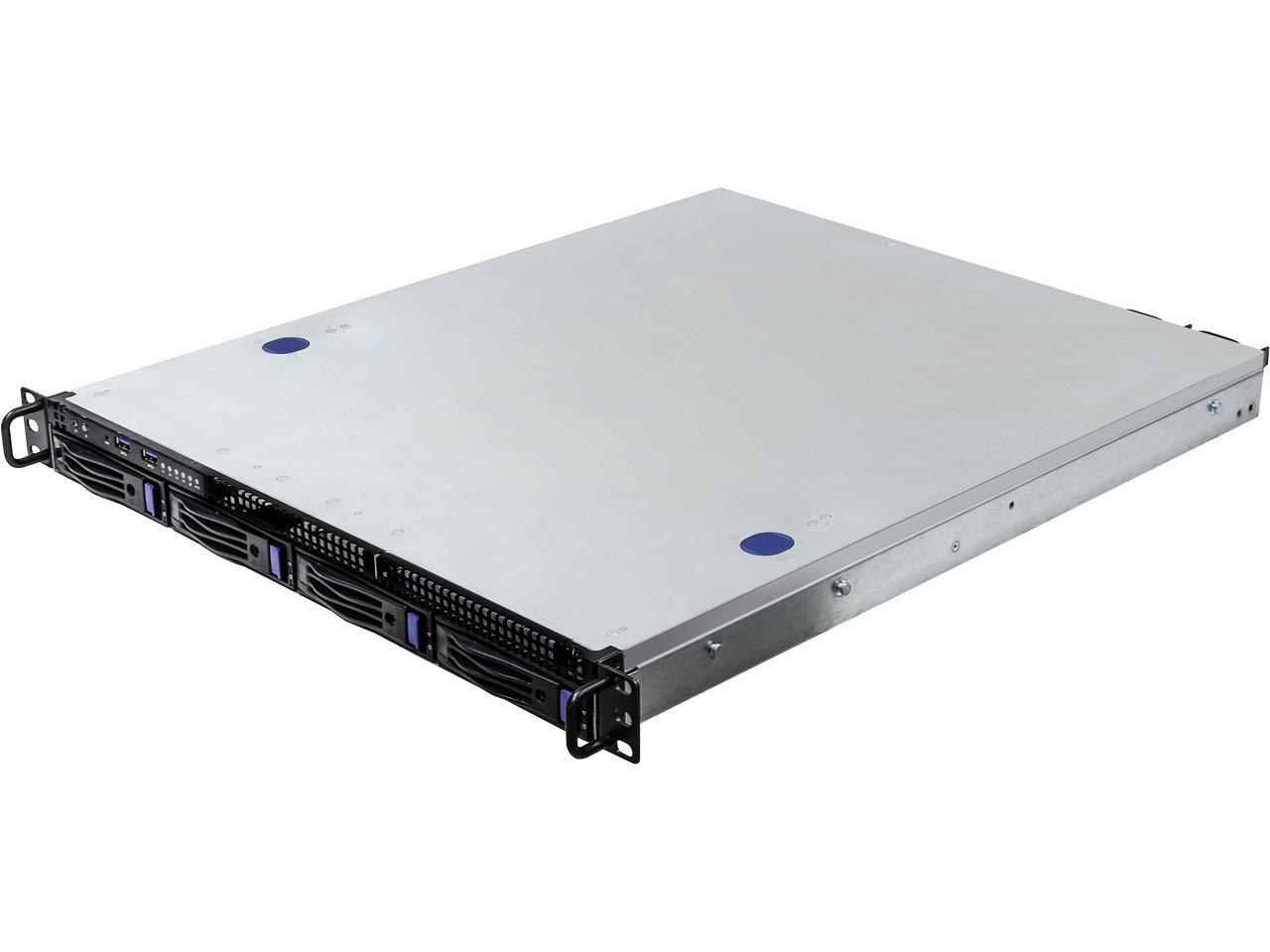Asrock Rack 1U4lw-X570 Rpsu 1U Rackmount Server Barebone 4 Bays Single Socket Am4 Pga 1331 Amd Ryzen 5000 Series
