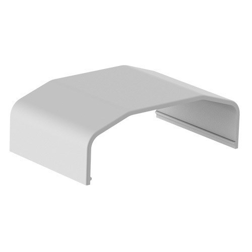 Brateck Plastic Cable Cover Joint Material:ABS Dimensions 64X21.5X40MM - White (LS)