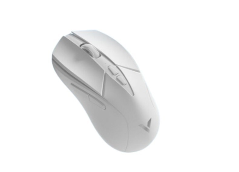 Rapoo V300se 2.4GHz Wireless / Wired Gaming Mouse, White Optical 400-12000 Dpi Ergonomics Design 10 Programmable Buttons (LS)