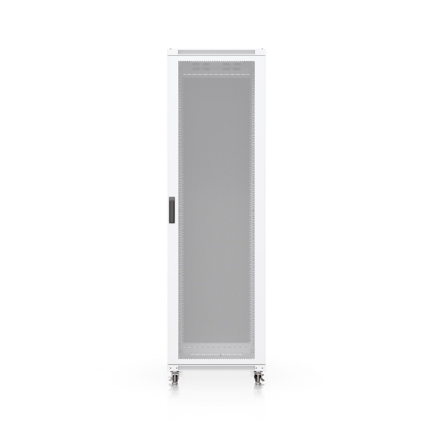 Ubiquiti 42U Rack Cabinet,Assembled Floor Rack, Built-In Fans, Removable Panels, Lockable Casters, Optimal Airflow, Heavy-Duty ,Easy Equipment Access