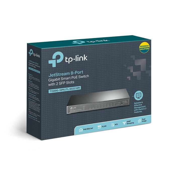 TP-Link TL-SG2210P: 8-Port Gigabit Ethernet PoE Switch