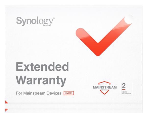 Synology Warranty/Support - Extended Warranty - 2 Year - Warranty