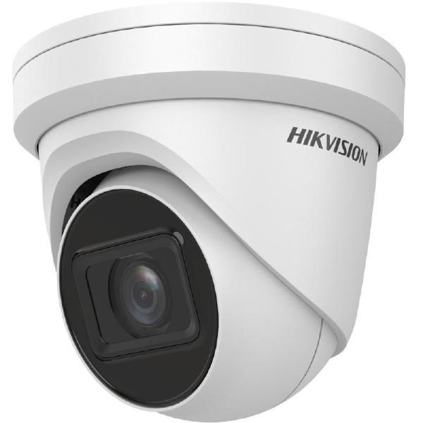 Hikvision 6MP Acusense VF Turret, Ip66, Ik10, Built-In Audio/Alarm I/O, 2.8-12mm(2H66)