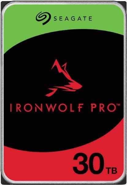Seagate IronWolf Pro 30TB HDD 3.5" Internal Sata Nas HDD, 7200 RPM, 5 Year Limited Warranty