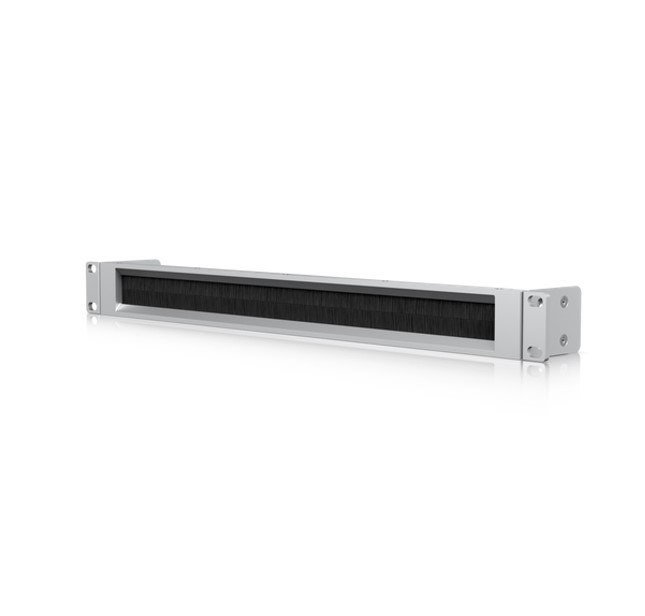 Ubiquiti 1U Rack Mount Ocd Panel Brush, Silver Brush Panel, Compatible With The Toolless Mini Rack