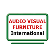 Audio Visual Furniture International Steel Sliding 2 Space Rack Drawer