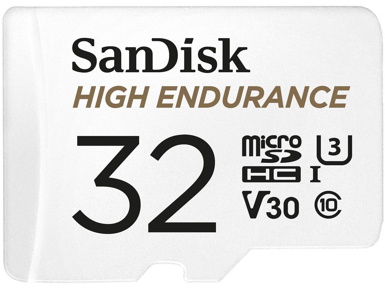 SanDisk 32GB High Endurance microSDHC C10