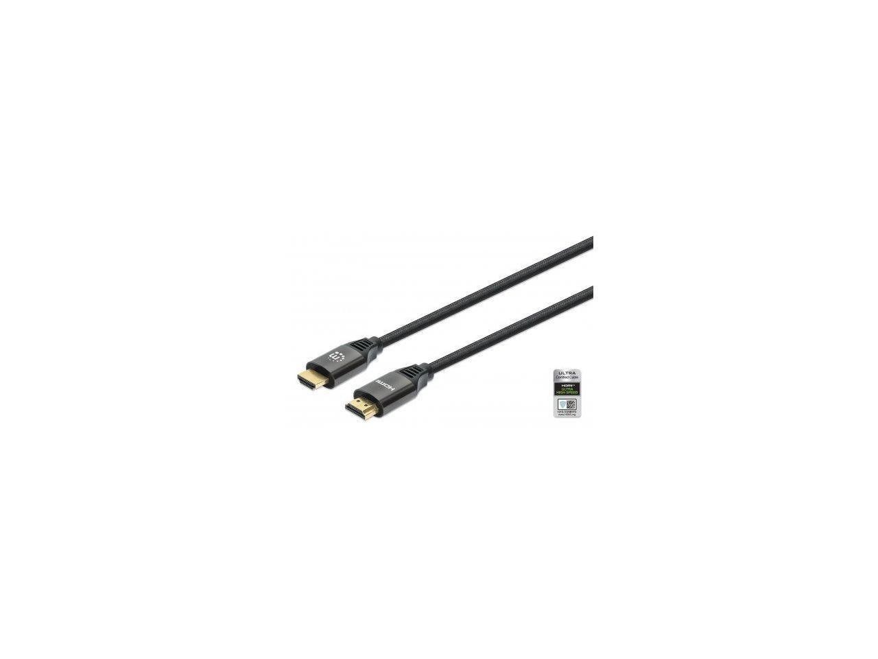 Manhattan 8K60HZ Certified Ultra High Speed Hdmi Cable With Ethernet