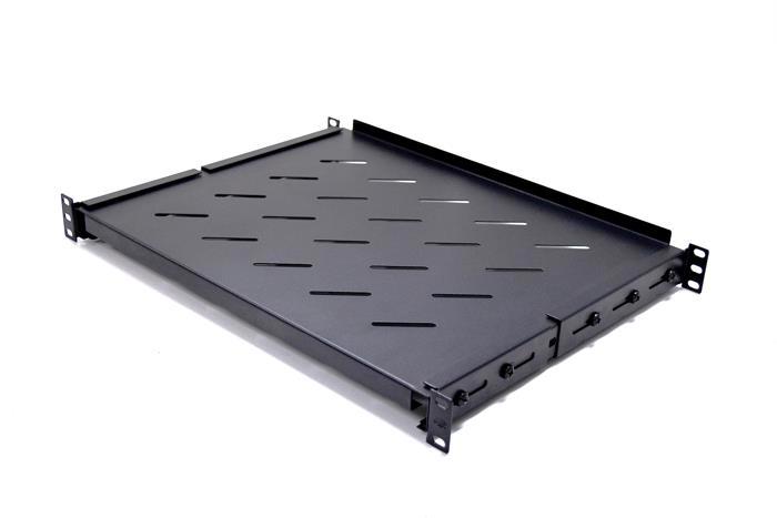 4Cabling 1Ru Universal Fixed Shelf For Server Racks With Rail To Rail Depth Up To 470MM