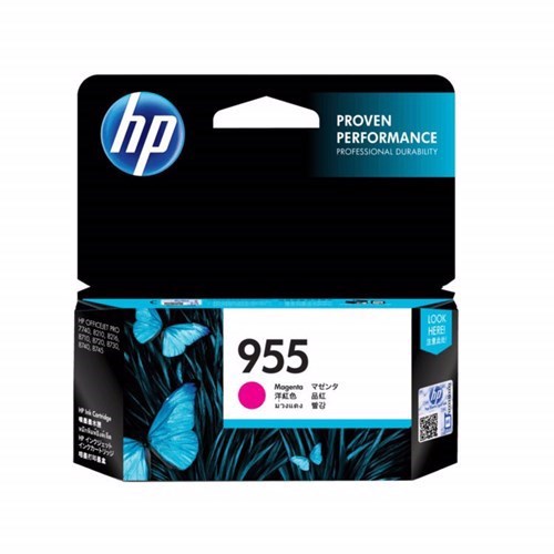 HP 955 Original Inkjet Ink Cartridge - Magenta Pack