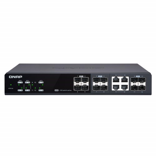 Qnap QSW-M1204-4C Management Switch 12 Port Of 10GbE Port Speed