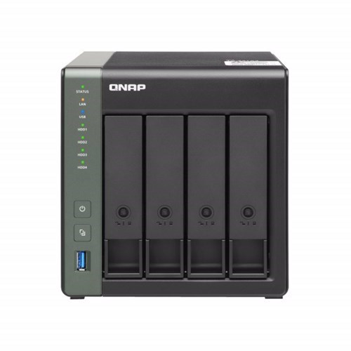 Qnap TS-431X3-4G Turbo Nas Quad Core 1.7GHz Alpine 4X Sata HDD 10Gbe 4GB DDR3 Ram