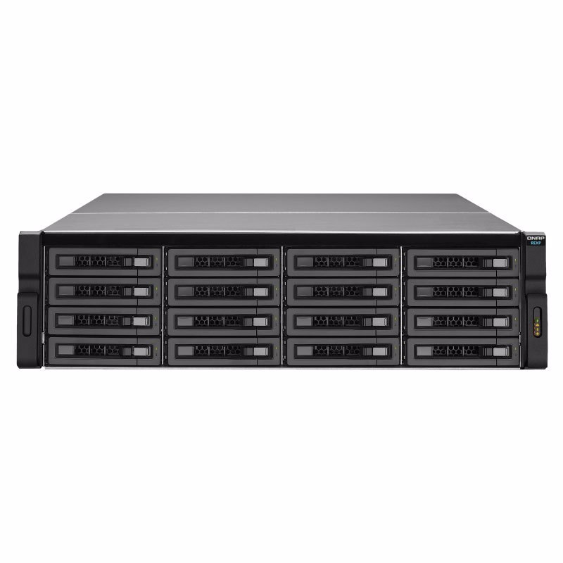 Qnap Rexp-1610U-Rp 16-Bay Sas 6G Expension Unit For Enterprise Models, Sata 6G Drive Supported, Without Rail Kit, 3 YR WTY (No Rail)