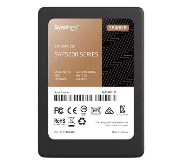 Synology Sat5200 2.5" 3.84TB Enterprise-Class Sata SSD