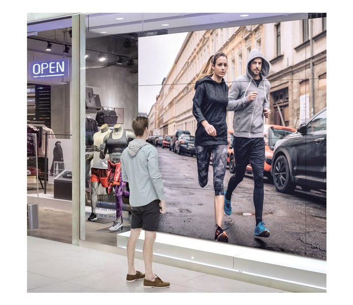 LG 55 55VL5F FHD Narrow Bezel 3.5MM BTB 500CD/M2 5000001 Dynamic CR Video Wall Panel