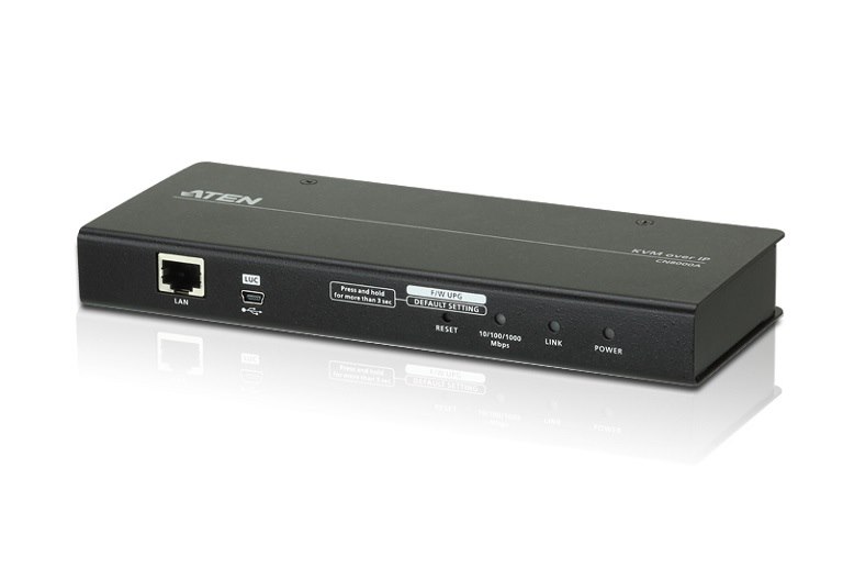 Aten Single Port Vga KVM Over Ip Switch Reolution Up To 1920 X 1200 @ 60Hz - [ Old Sku: CN-8000 ]