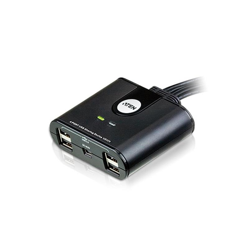 Aten 4 Port Usb Sharing Device - [ Old Sku: Us-424 ]