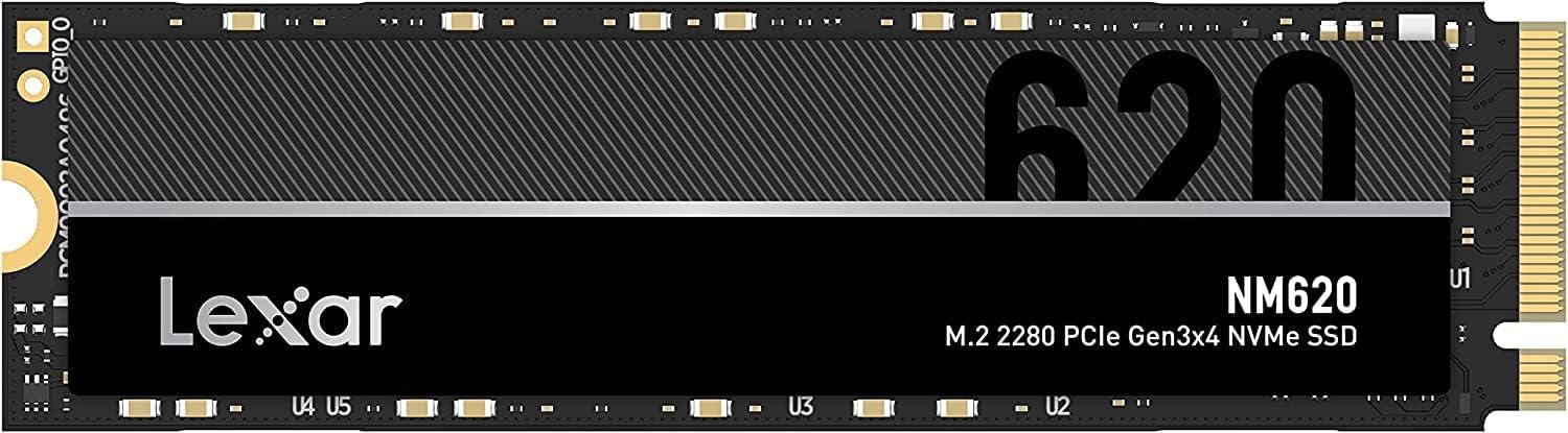 Lexar 2TB NM620 M.2 2280 PCIe Gen 3X4 NVMe SSD Up To Up 3500MB/s Read And 3000MB/write