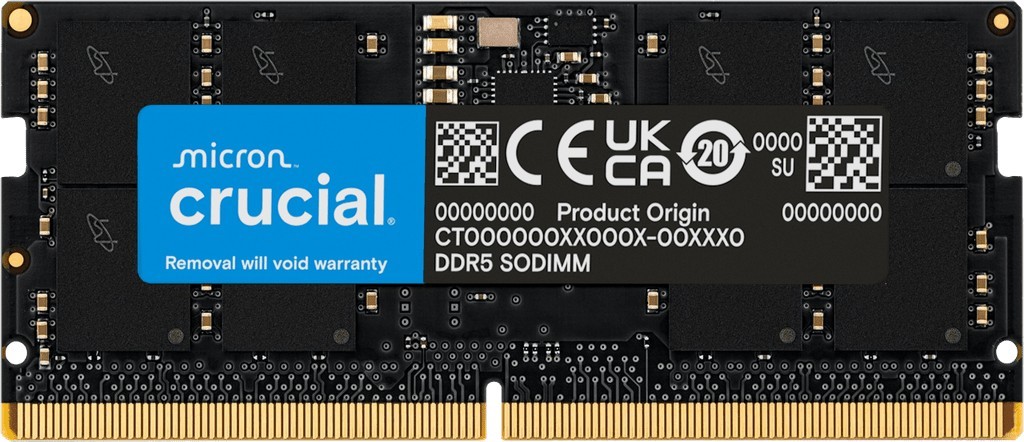 Miscellaneous Crucial CT32G56C46S5 32GB DDR5 5600 CL46 Sodimm Ram