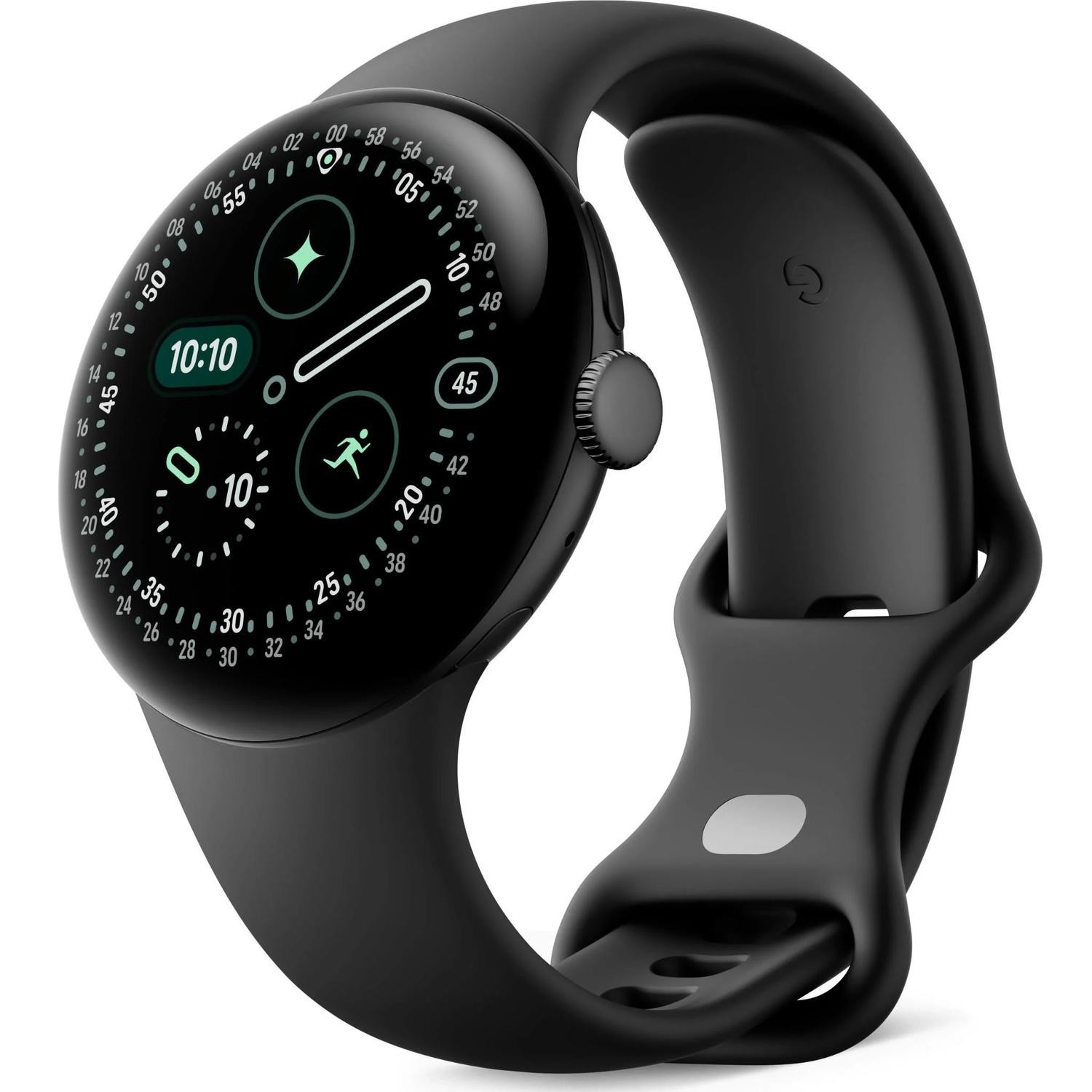 Google Pixel Watch 4 Wi-Fi (41MM) - Matte Black With Obsidian Active Band(GA09958-US) *Au Stock*, Amoled, 2GB/32GB, NFC, 325mAh, 2 Years Warranty