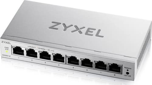 Zyxel GS1200-8 V3 8-Port Gigabit Smart