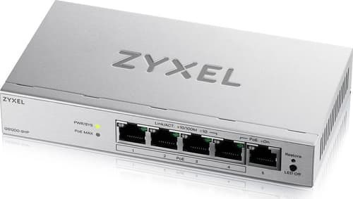 Zyxel GS1200-5HP V3 5-Port Gigabit PoE+