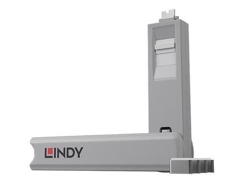 Lindy Port Blocker Usb-C Vit 4-Pack