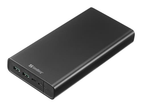 Sandberg Powerbank Usb-C PD 38400mAh Svart