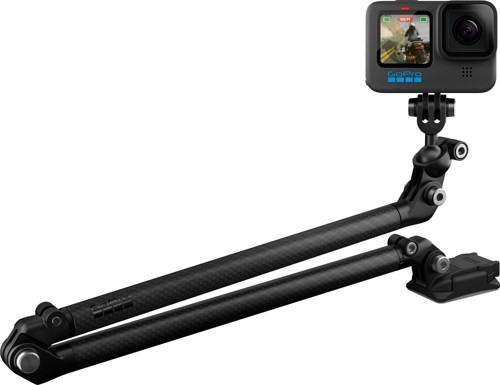 GoPro Boom + Adhesive Mounts (Hero13/12/11/11 Mini/10/9 Black/HERO/MAX)