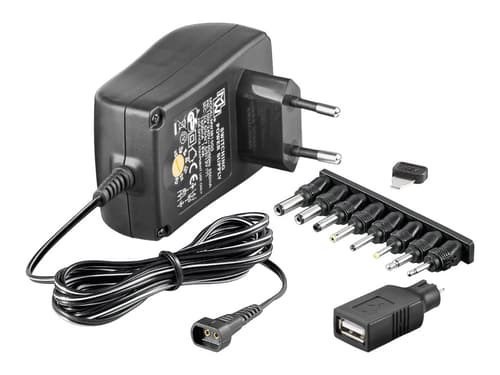 Microconnect 3-12V Universal Strömadapter 18W