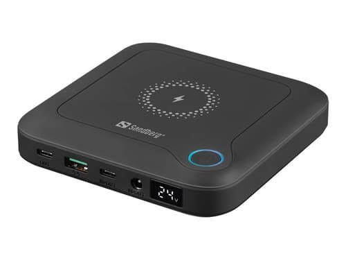 Sandberg All-In1 Laptop Powerbank 24000mAh Svart