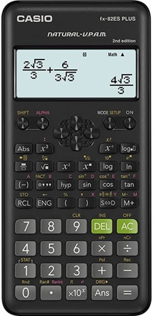 Casio Teknisk Räknare Fx-82Es Plus 2ND Edition